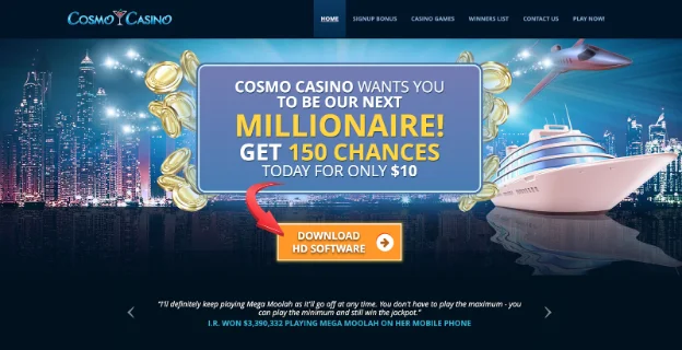 Preview of Cosmo casino NZ 